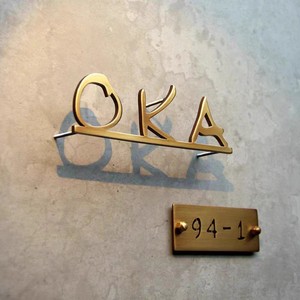 Letrero 3D de Latón Macizo y Hierro Forjado para Tienda, Letras Decorativas para Salón Privado, Arte Mural Metálico, Exhibición de Logotipo - Product Image 3