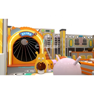 One-stop Solution Customized Size Minimalist Style Kids Playground Indoor for Supermarkets - Product Image 2