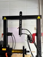 Équipement de redressement de tour de jante professionnel Trihero pour la restauration des dommages pliés aux rayures Machine de réparation de roue en alliage à 3 pistons