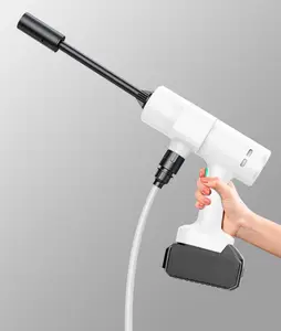 Wireless White Car Wash Machine Cordless High-pressure Cleaning high pressure car washer gun for washing cars