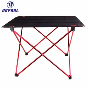 Camping Table Aluminium Portable Folding Camp Desk for Outdoor Picnic Party BBQ