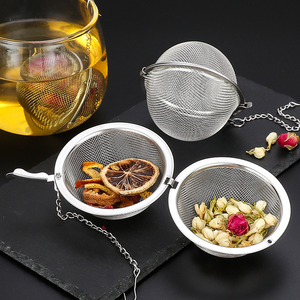 Colador de Té de Acero Inoxidable con Forma de Bola de Malla para Té de Hojas Sueltas - Product Image 4