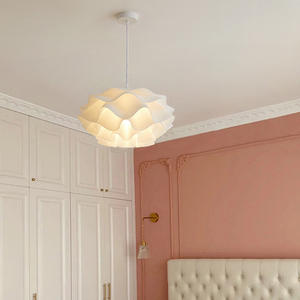 现代设计师艺术创意花卉室内照明装饰吊灯卧室发光二极管松锥吊灯 - Product Image 6