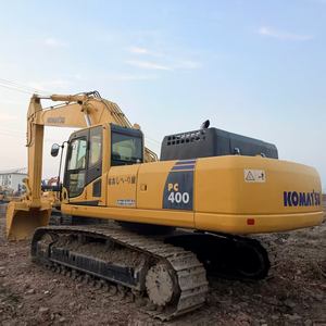 Excavatrice sur chenilles Komatsu Pc400 d'occasion de haute qualité à bas prix, machines de terrassement pour travaux de construction, Komatsu 400 450 Digger - Product Image 2