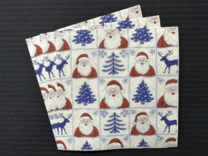 Chất Lượng Cao 2-Ply Cocktail Bữa Ăn Tối Khăn Giấy Cổ In Khăn Ăn Cho Giáng Sinh Túi Phong Cách - Product Image 2