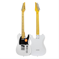 Gitar Grosir OEM TL Custom Electrica Diy Guitar Kit Instrumen Berdawai 6 Senar Gitar Elektrik Pemula Gitar Elektrik