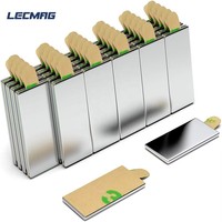 Bande magnétique néodyme autocollante multi-usages, aimant rectangulaire en forme de bande pour usage domestique