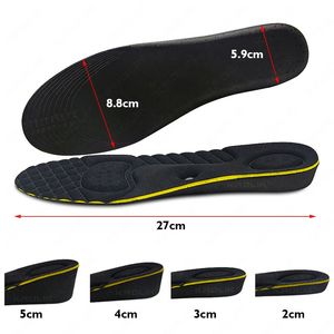Latest Magnet 2-5cm Invisible <b>Height</b> <b>Increase</b> Insoles Memory Foam Heighten <b>Shoes</b> Sole Pad Unisex - Product Image 4