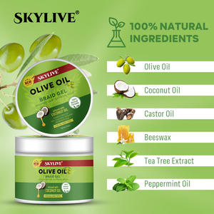 Gel Fijador para Peinados <span class=keywords><strong>BELLEZON</strong></span> de Marca Privada, Fijación Extra Fuerte para Cabello 4C, Gel para Peinar, Trenzar y Fijar Bordes, Gel Fijador con Brillo - Product Image 3