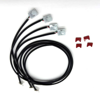 Trontech lampu Interior mobil, kualitas tinggi Universal Fit akrilik Kit kontrol aplikasi RGB LED warna 12V