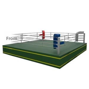 Rings de boxe sur mesure, fabrication directe d'usine, plateformes de combat Sanda/<span class=keywords><strong>MMA</strong></span>, structure en tube d'acier épaissi, résistant aux chocs - Product Image 4