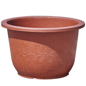 Produttori all'ingrosso vaso di fiori in porcellana imitata grande diametro grande <span class=keywords><strong>ninfea</strong></span> vaso di plastica - Product Image 1