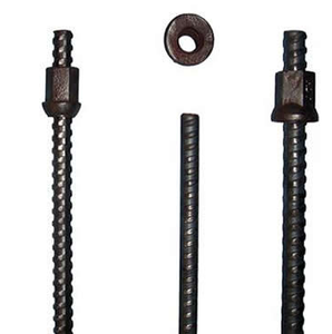 Mine de charbon de mine de boulon à <span class=keywords><strong>droite</strong></span> M18M25 Renforcement de soutien industriel et minier Barre d'armature de pente de tunnel de tige solide - Product Image 1