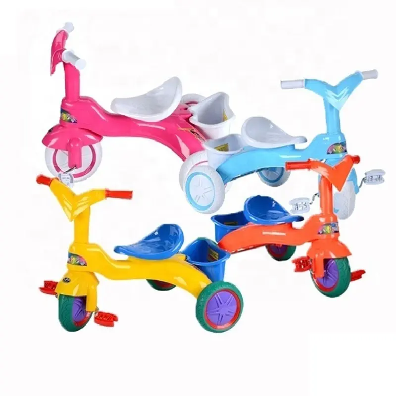 Vente en gros, nouveau vélo, poussette, vélo, tricycle pour enfants, bébé, voiture, jouets avec 3 roues