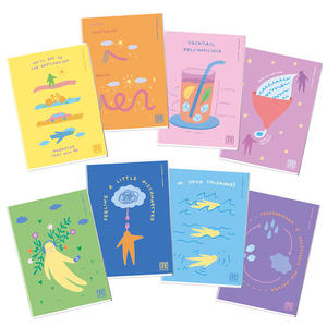 Carnet de dessin MAXI - UN SEUL COLORIS - 18+1 feuilles A4 - Lignes assorties - Product Image 1