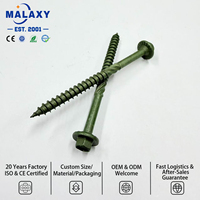 Vis à tête cylindrique Torx en acier inoxydable 316 Malaxy pour panneaux de particules, vis à bois, vis pour terrasses
