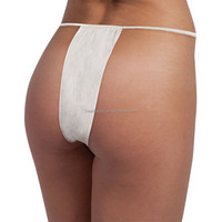 Sous-vêtements jetables en non-tissé, bas de string à taille basse, économiques, sexy et pratiques pour tous les jours