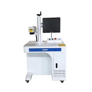 Portable Small Fiber Laser Max Raycus JPT Cnc Desktop Color Fiber Laser Marking Machine Price for Metal Sale 20w 30w 50w 100w