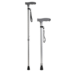 Bâton de marche réglable en alliage d'aluminium avec lumière LED antidérapante pour personnes âgées, utilisation en extérieur - Product Image 5