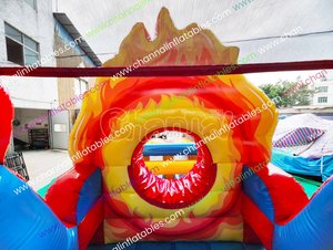 Parcours d'obstacles gonflable pour enfants, parcours d'obstacles gonflable <span class=keywords><strong>de</strong></span> couleur <span class=keywords><strong>pastel</strong></span> - Product Image 5