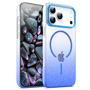 Coque de téléphone anti-chute en PC bicolore à gradient magnétique intégré, compatible avec <span class=keywords><strong>iPhone</strong></span> 17 <span class=keywords><strong>Pro</strong></span> Max, 15, 14 - Product Image 6