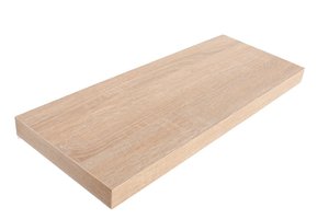 Maison Salon Chambre Mot Étagère Rustique Fait Main En Bois Bois Montage Mural Étagère Suspendue - Product Image 3