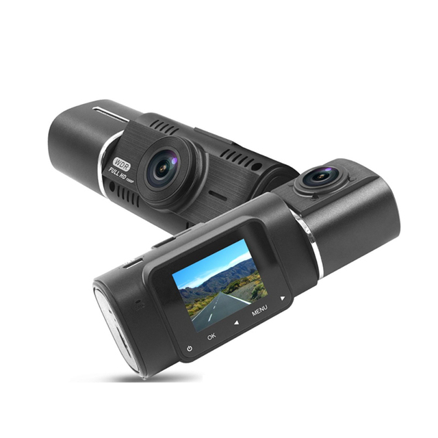 1.5 " Screen G-sensor Dual Camera Dash Camera for Cars Car Video Camera Recorder Touch Screen with Gps