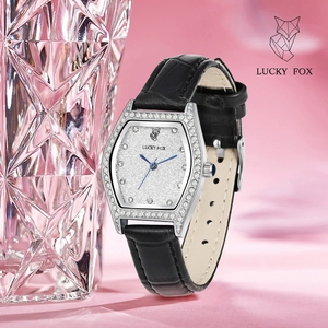 นาฬิกาข้อมือควอตซ์ผู้หญิ<span class=keywords><strong>ง</strong></span> Tomi Luckyfox L26 ราคาโร<span class=keywords><strong>ง</strong></span><span class=keywords><strong>ง</strong></span>าน ดีไซน์หน้าปัดสี่เหลี่ยม แสดงผลแบบเข็ม สายหนั<span class=keywords><strong>ง</strong></span>สั่งทำพิเศษ - Product Image 2