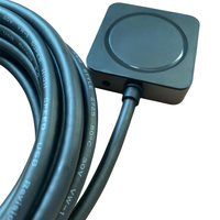 Utech Nouveau câble d'extension Hub USB 3.0 6 pieds 5m 4 ports, argent/noir