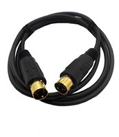 DAJIANG OEM S-Video Kabel Mini Din 4-Pin Stecker auf Stecker Vergoldet für Player Camcorder Laptops TV Monitor Videoübertragung