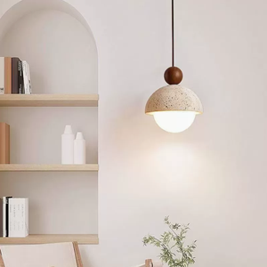 Lámpara Colgante Japonesa Wabi Sabi, Minimalista para Dormitorio/Mesita de Noche/Diseño de Casa de Huéspedes/Iluminación Vintage para Isla de Cocina/Restaurante Nórdico/Pasillo - Product Image 2