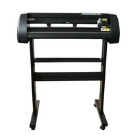 Práctico plotter de corte de película de grabado de PVC de la marca XE, Control Manual, conectividad USB, pantalla Digital de alta resolución 1280x720