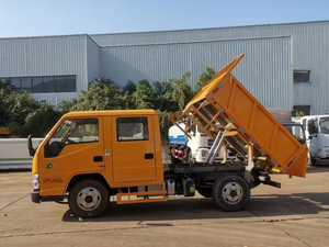 Самосвал JMC 4 тонны, дизельный, малый, с двухрядной кабиной, хит продаж, для мусора, мини-фермерских нужд, гидравлический мини-самосвал - Product Image 2