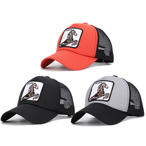 De moda de malla gorra de béisbol Unisex Animal caballo tapas las mujeres y los hombres <span class=keywords><strong>del</strong></span> casquillo - Product Image 2