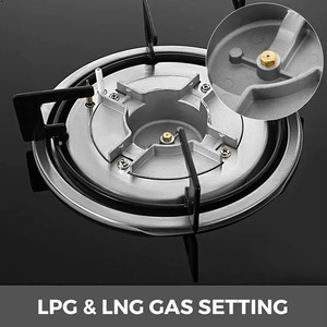 Estufas de <span class=keywords><strong>gas</strong></span> integradas de bajo precio con eficiencia energética de clase B para uso doméstico y hotelero a batería/alimentadas por <span class=keywords><strong>gas</strong></span> - Product Image 4