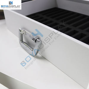 2023 Maßgefertigtes Fliesen- und Steinmusterbuch Quarz-Tragebrett Mineralwerkstoff Werbe-Fliesenboden Steinmusterbox Quarz - Product Image 3