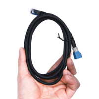 Cable Adaptador de Diagnóstico OBD2 con Conector Tesla para Herramienta de Diagnóstico de Vehículos Eléctricos, Escáner OBD2, Herramienta de Diagnóstico de Automóviles Eléctricos, Programación de ECU
