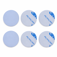 Individuell Bedruckte 25mm Runde Selbstklebende NFC RFID PVC-Etikettenkarte für Unternehmens-Zugangskontrolle
