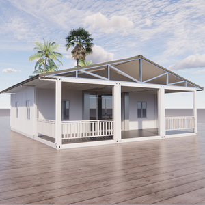 Maison conteneur modulaire préfabriquée Offre Spéciale <span class=keywords><strong>de</strong></span> luxe <span class=keywords><strong>de</strong></span> 40 pieds Dortoir détachable bon marché <span class=keywords><strong>de</strong></span> vie Pack plat Design industriel - Product Image 4