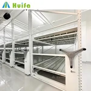 High Quality Vegetable Planting Growing System Vertical Indoor Farming Rolling Grow Rack