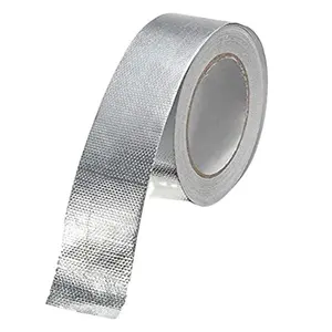 HVAC Alu solvant colle ignifuge Scrim Kraft fibre de verre adhésif feuille d'aluminium fibre de verre tissu ruban