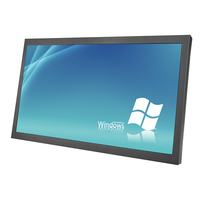 Moniteur LCD de bureau industriel IIT avec boîtier métallique, 17,3 pouces, avec haut-parleur, rétroéclairage LED, panneau TFT, interfaces D-Sub/AV/BNC/VGA/USB