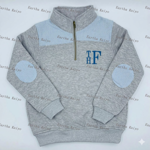 <span class=keywords><strong>Felpe</strong></span> per Bambini <span class=keywords><strong>con</strong></span> Monogramma, Felpa <span class=keywords><strong>con</strong></span> <span class=keywords><strong>Zip</strong></span> a Blocchi di Colore Personalizzata, Pullover <span class=keywords><strong>con</strong></span> <span class=keywords><strong>Zip</strong></span> 1/4, Felpa <span class=keywords><strong>con</strong></span> <span class=keywords><strong>Zip</strong></span> per Neonati - Product Image 6