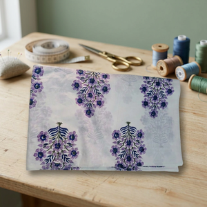 Tela de Algodón Ligera con Estampado Artesanal, Ideal para Confección de Vestidos, Cortinas, Pañales y Bolsos para Niñas y Niños, 2026 - Product Image 1