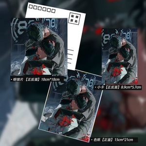 ชุดของขวัญอนิเมะทีวี 7 ชิ้น/ชุด ชุดสะสมของเล่น <span class=keywords><strong>Ivan</strong></span> Till ประกอบด้วย พวงกุญแจ ป้ายเลเซอร์ การ์ด LOMO โปสการ์ด ซองใส่การ์ดเลเซอร์ - Product Image 4