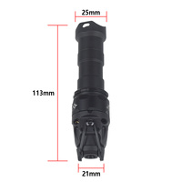 LAMBUL Lampe de vision nocturne tactique K10 IR LED, éclairage de chasse infrarouge, lampe de reconnaissance Surefir Footprint