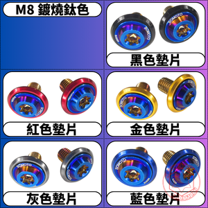 Pernos de Espejo de Acero Inoxidable SOMOTO Taiwan SUS304 - Serie M8 CW, CCW y Pares Mixtos |   Raw, TIB, BKP y Gold PVD de ajuste universal - Product Image 2