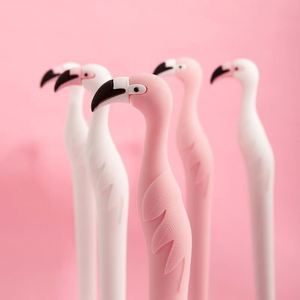 Bolígrafo de Gel Promocional con Forma de Flamenco, de Plástico Suave, para Niños, con Logotipo Personalizado, para Material Escolar, Regalo Infantil - Product Image 3