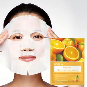 Neue Hautpflege Avocado Maske Bio Beste feuchtigkeit spendende Anti-Aging Anti-Falten-Masken Gesichts blatt Maske Beruhigt und hydratisiert die Haut