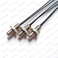 Sensor de temperatura digital roscado de metal personalizado PT100/PT1000 para piezas de automóviles con material plástico